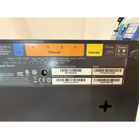 Netgear WNDR3700 RangeMax Dual Band 4-Port Wireless N Gigabit Router Blk Tested - Picture 5 of 14